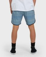 Surftrek Transit Elastic 17" Hybrid Shorts - Mid Blue - Image 2