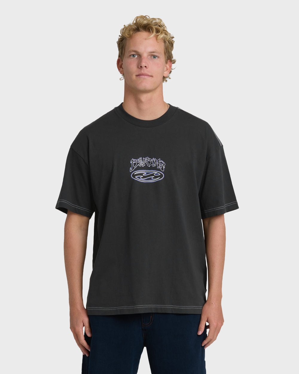 24A351603_BVI_OM-F.jpg Bad Dog Og Short Sleeve T-Shirt - Black Vintage - Image 1