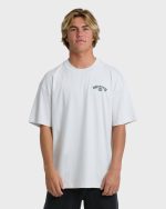 Spec 73 Bio Arch OG Short Sleeve T-Shirt - Fog Gray - Image 2