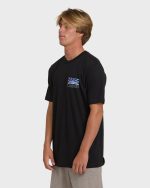 Haleiwa Rising Sun Short Sleeve T-Shirt - Black - Image 4