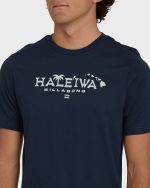 Haleiwa Palm Short Sleeve T-Shirt - Navy - Image 5