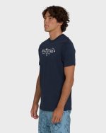 Haleiwa Palm Short Sleeve T-Shirt - Navy - Image 4