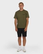Arch Hi Regular Short Sleeve T-Shirt - Military - Image 3