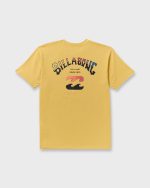 Arch Fade Premium Short Sleeve T-Shirt - Dust Yellow - Image 8