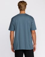 Beach Club Premium Short Sleeve T-Shirt - Steel Blue - Image 2