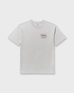 Walled Regular Short Sleeve T-Shirt - Lt Grey Htr - Image 6