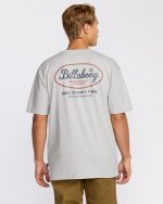 Walled Regular Short Sleeve T-Shirt - Lt Grey Htr - Image 2