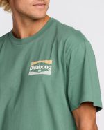 Walled Regular Short Sleeve T-Shirt - Sage Green - Image 5