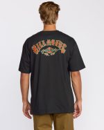 Rose Arch Regular Short Sleeve T-Shirt - Washed Black - Image 3