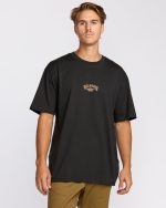 Rose Arch Regular Short Sleeve T-Shirt - Washed Black - Image 2