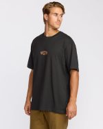 Rose Arch Regular Short Sleeve T-Shirt - Washed Black - Image 4