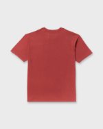 The Label Garage Regular Short Sleeve T-Shirt - Burnt Red - Image 8