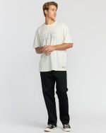 The Label Garage Regular Short Sleeve T-Shirt - Off White - Image 4