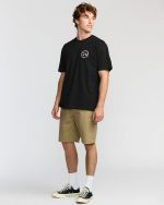 Aloha Island Hi Regular Short Sleeve T-Shirt - Washed Black - Image 4