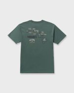 Surf Tour Hi Premium Short Sleeve T-Shirt - Dark Slate - Image 7