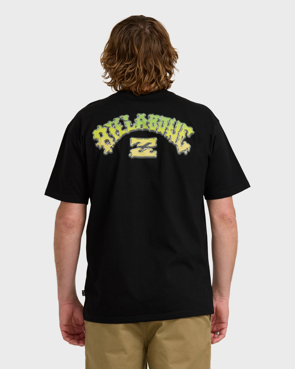 24A354507_BLK_OM-B.jpg Wax Arch Regular Short Sleeve T-Shirt - Black - Image 1
