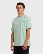 Wax Arch Regular Short Sleeve T-Shirt - Seafoam - Image 4