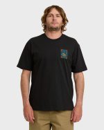 Solar Regular Short Sleeve T-Shirt - Washed Black - Image 2