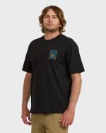 Solar Regular Short Sleeve T-Shirt - Washed Black - Image 4