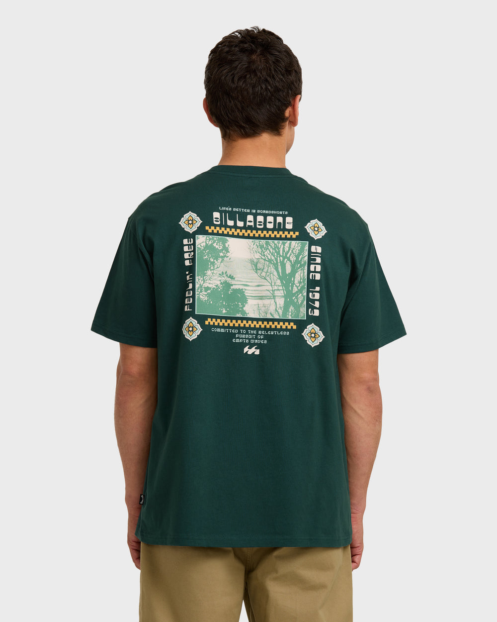 24A354511_FRS_OM-B.jpg Secret Spot Regular Short Sleeve T-Shirt - Forest - Image 1