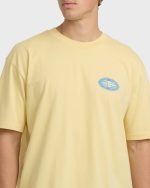 Rotor Diamond Regular Short Sleeve T-Shirt - Golden Yellow - Image 5