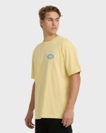 Rotor Diamond Regular Short Sleeve T-Shirt - Golden Yellow - Image 4