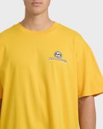 A.I. Bio Wave OG Short Sleeve T-Shirt - Yellow - Image 5