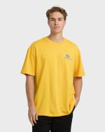 A.I. Bio Wave OG Short Sleeve T-Shirt - Yellow - Image 2
