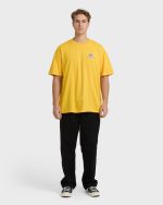 A.I. Bio Wave OG Short Sleeve T-Shirt - Yellow - Image 4