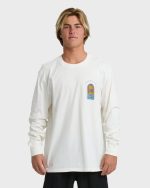 New View Adiv Premium Long Sleeve T-Shirt - Off White - Image 2