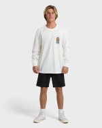 New View Adiv Premium Long Sleeve T-Shirt - Off White - Image 4