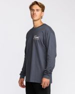 Lounge Regular Long Sleeve T-Shirt - Midnight Blue - Image 3