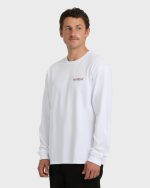 Under The Sun Regular Long Sleeve T-Shirt - White - Image 4