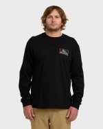 A/Div Range Long Sleeve T-Shirt - Black - Image 2