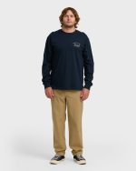 A/Div Scenic Route Long Sleeve T-Shirt - Navy - Image 3