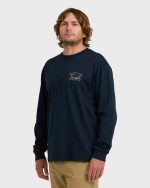 A/Div Scenic Route Long Sleeve T-Shirt - Navy - Image 4