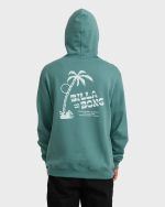 Short Sands Pullover Hoodie - Sage Green - Image 2