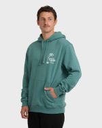Short Sands Pullover Hoodie - Sage Green - Image 3