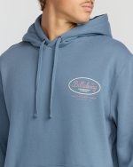 Short Sands Pullover Hoodie - Steel Blue - Image 5