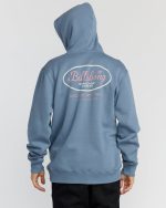 Short Sands Pullover Hoodie - Steel Blue - Image 2