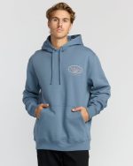Short Sands Pullover Hoodie - Steel Blue