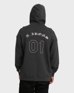 A.I. Forever Applique Hoodie - Black