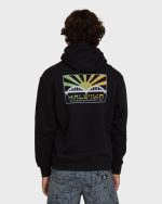 Haleiwa Rising Sun Pullover Hoodie  - Black - Image 2