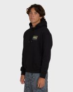 Haleiwa Rising Sun Pullover Hoodie  - Black - Image 4