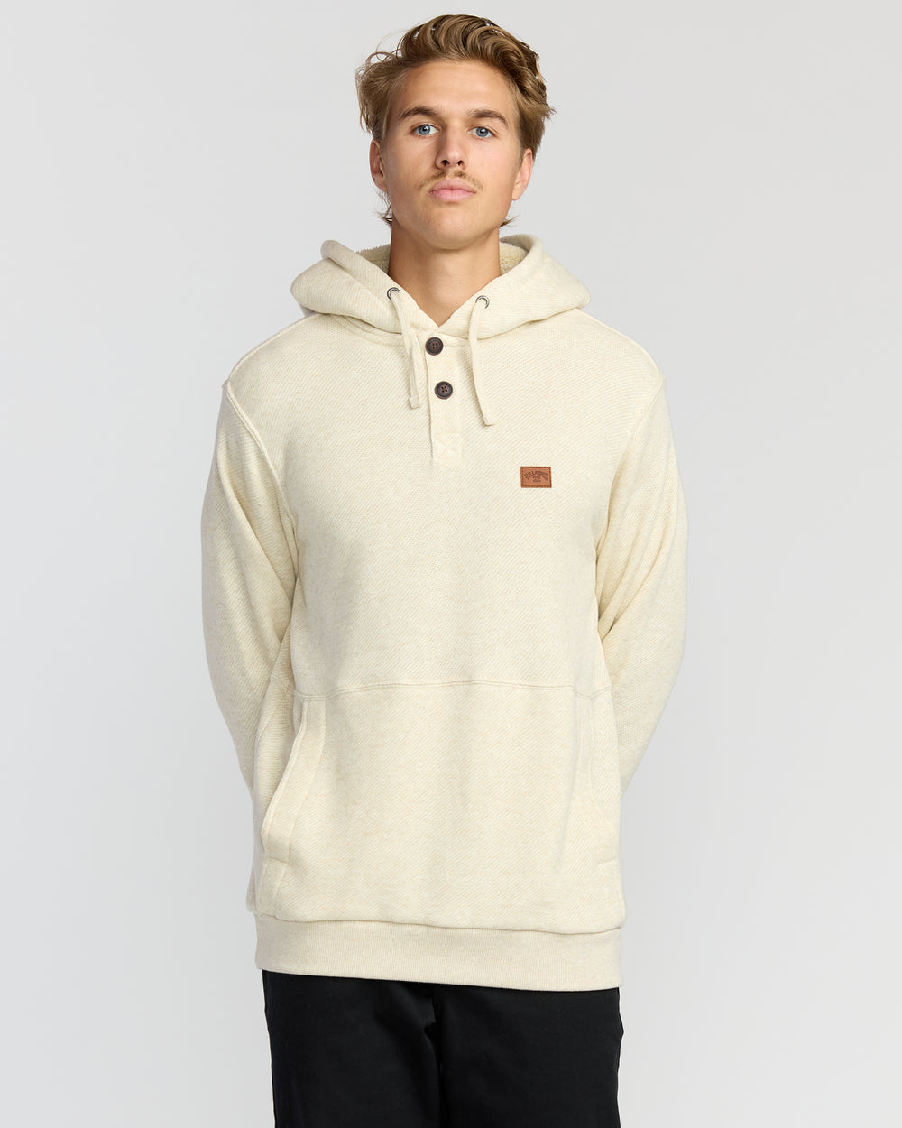 24A413500_OAH_OM-F.jpg Hudson Sweatshirt - Oatmeal Heather - Image 1