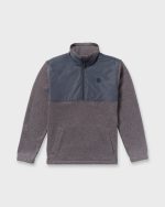 Boundary Blocked Mockneck Sweatshirt - Dusty Purple - Image 6