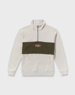 Bad Dog 3/4 Zip Mockneck Sweatshirt - Sand Htr - Image 6