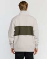 Bad Dog 3/4 Zip Mockneck Sweatshirt - Sand Htr - Image 5