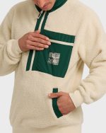 Salinity Now Boundary Mock Neck Sweatshirt - Chino - Image 2