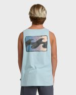 Crayon Wave Tank - Dusty Blue - Image 2